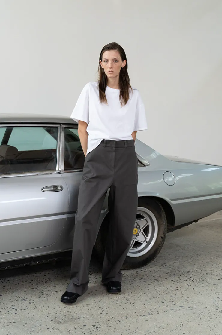 Airy Pants In Anthracite