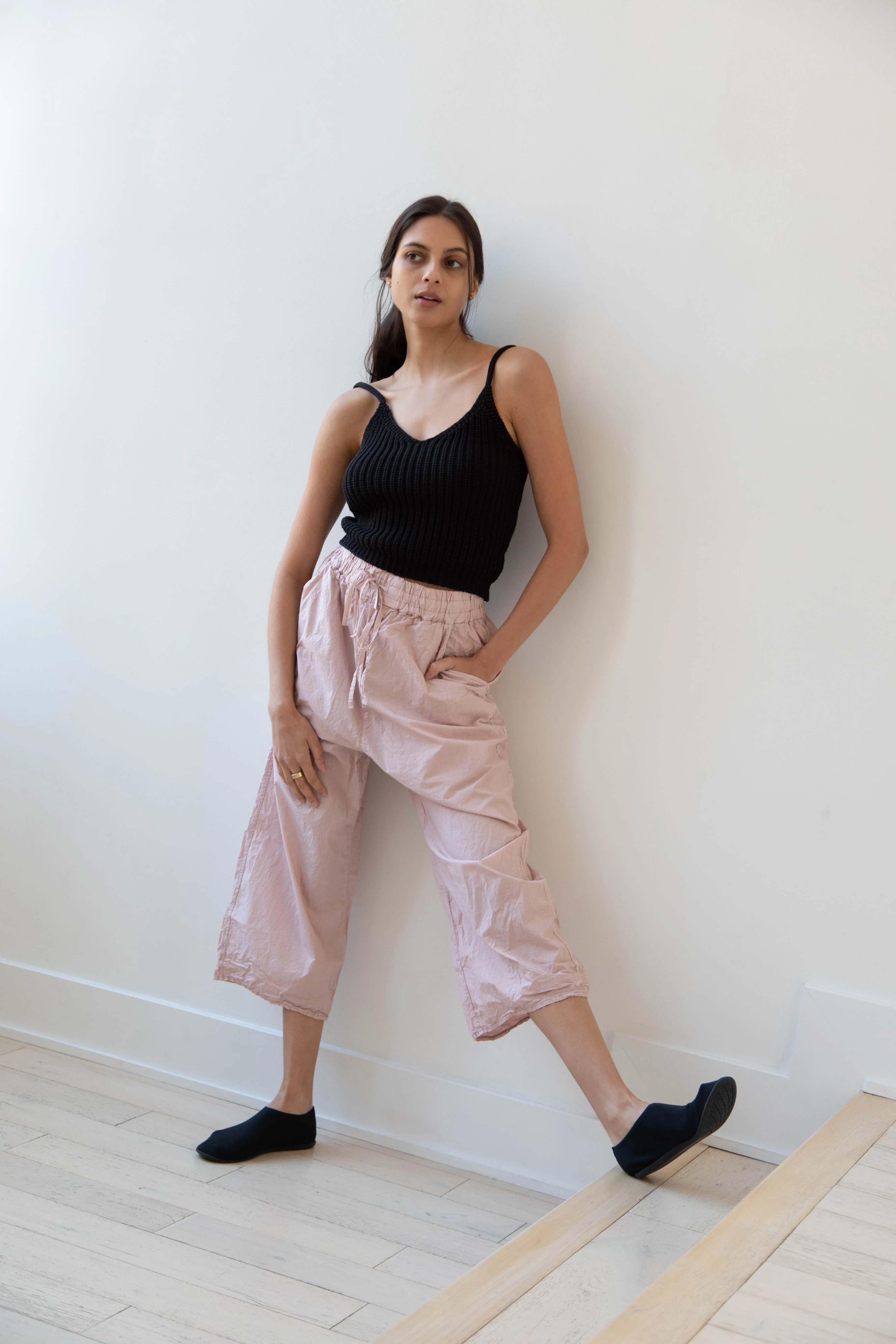 Album di Famiglia | TC Cotton W&S Trousers in Petal Pink
