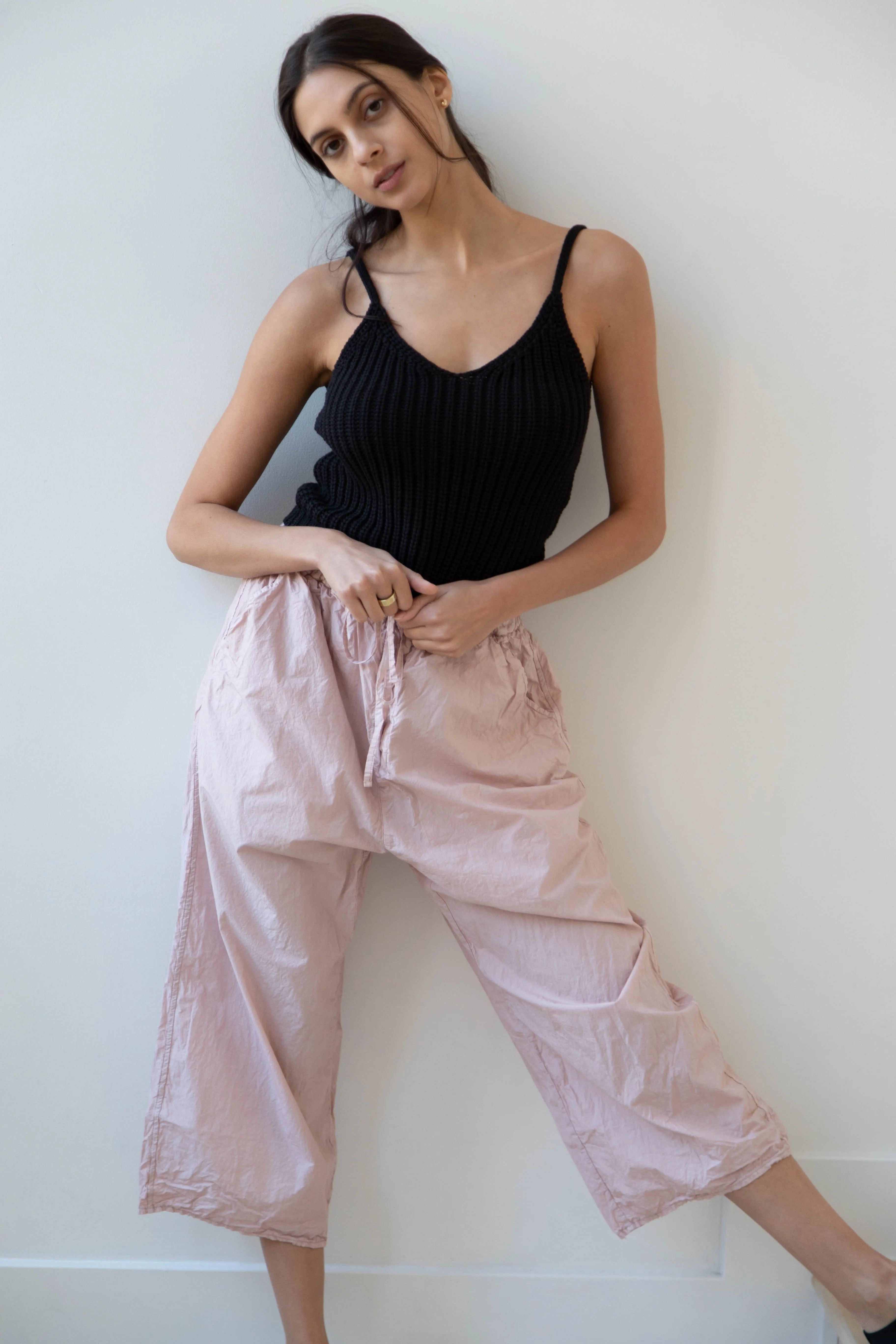 Album di Famiglia | TC Cotton W&S Trousers in Petal Pink