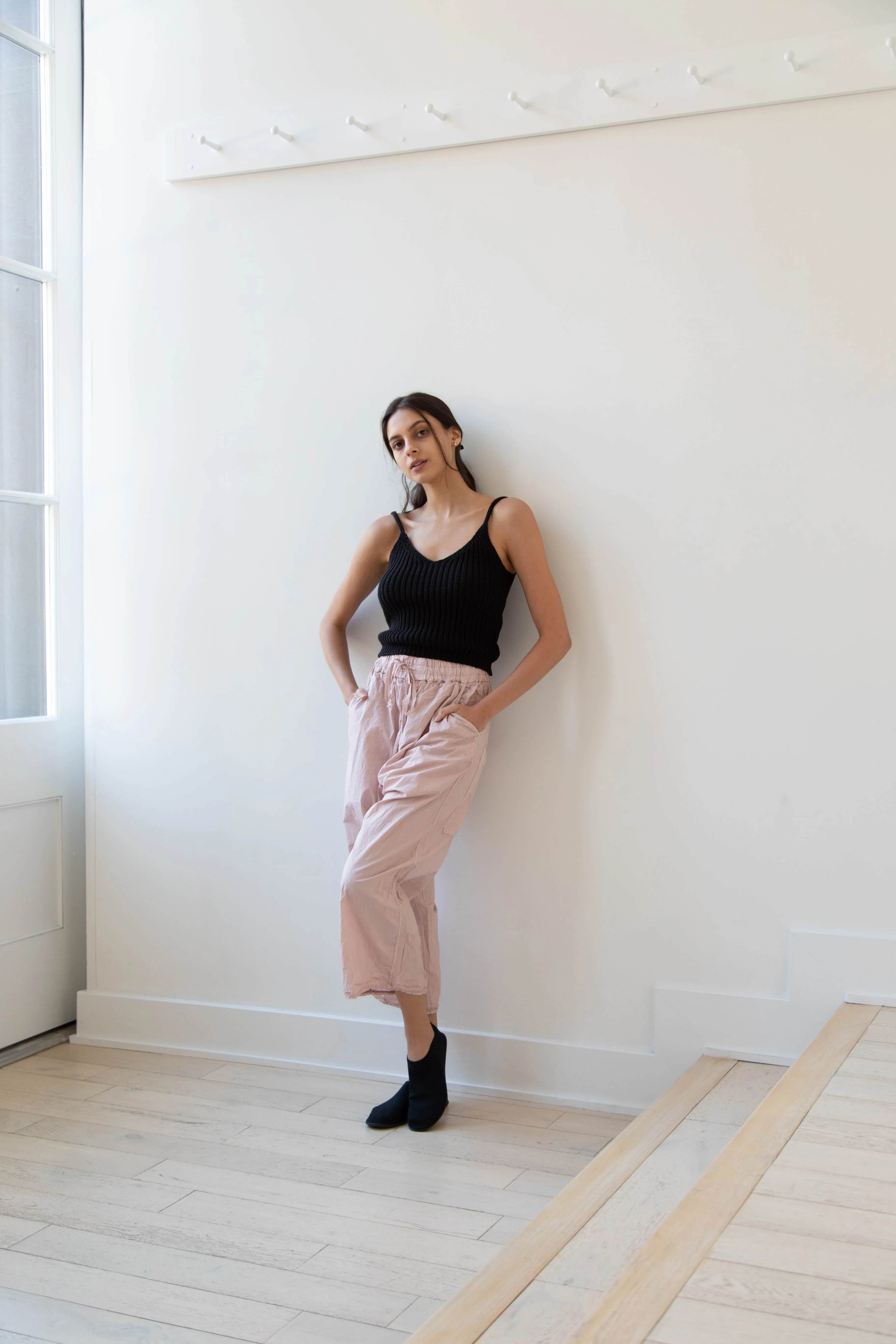 Album di Famiglia | TC Cotton W&S Trousers in Petal Pink