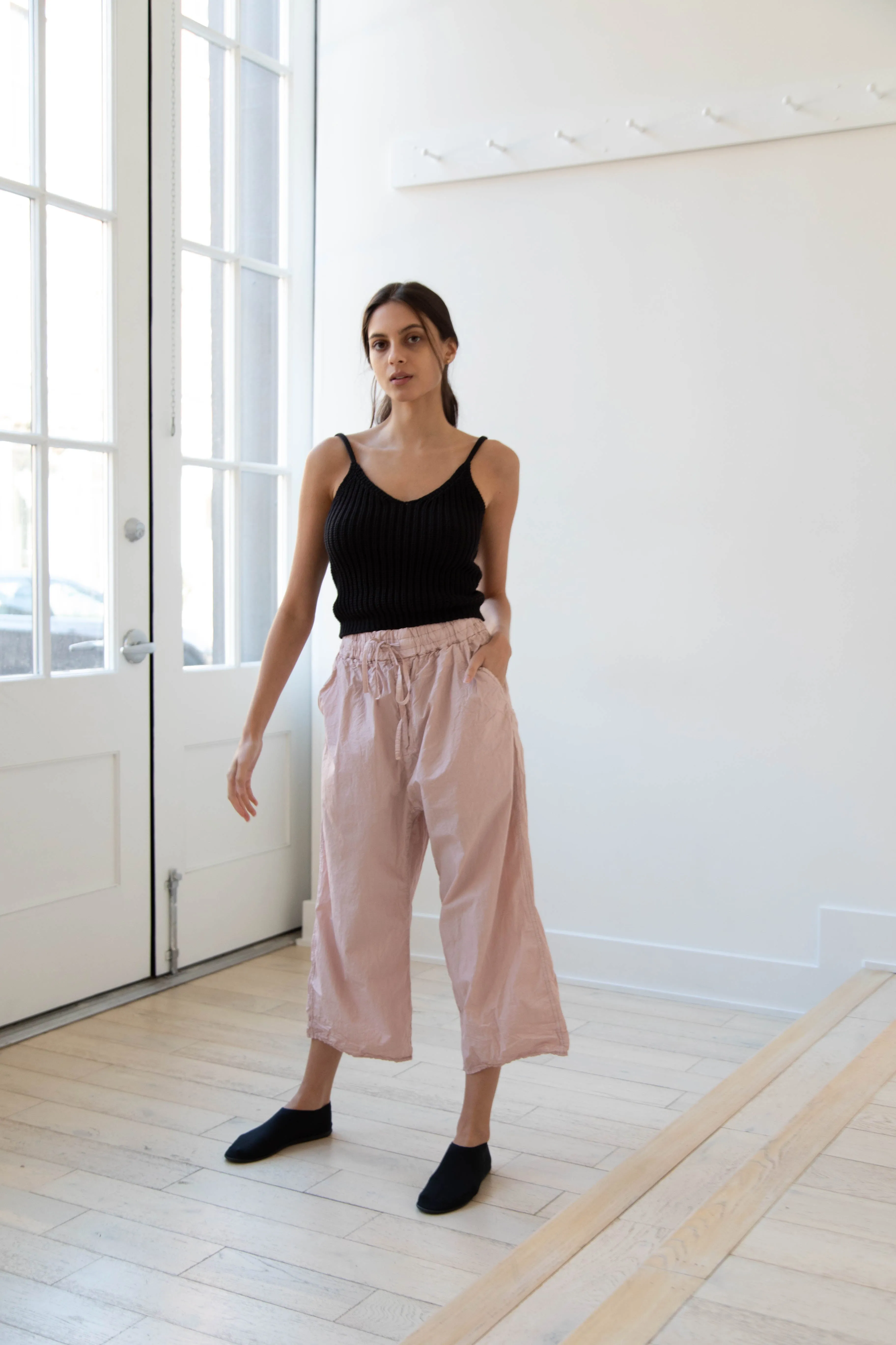 Album di Famiglia | TC Cotton W&S Trousers in Petal Pink