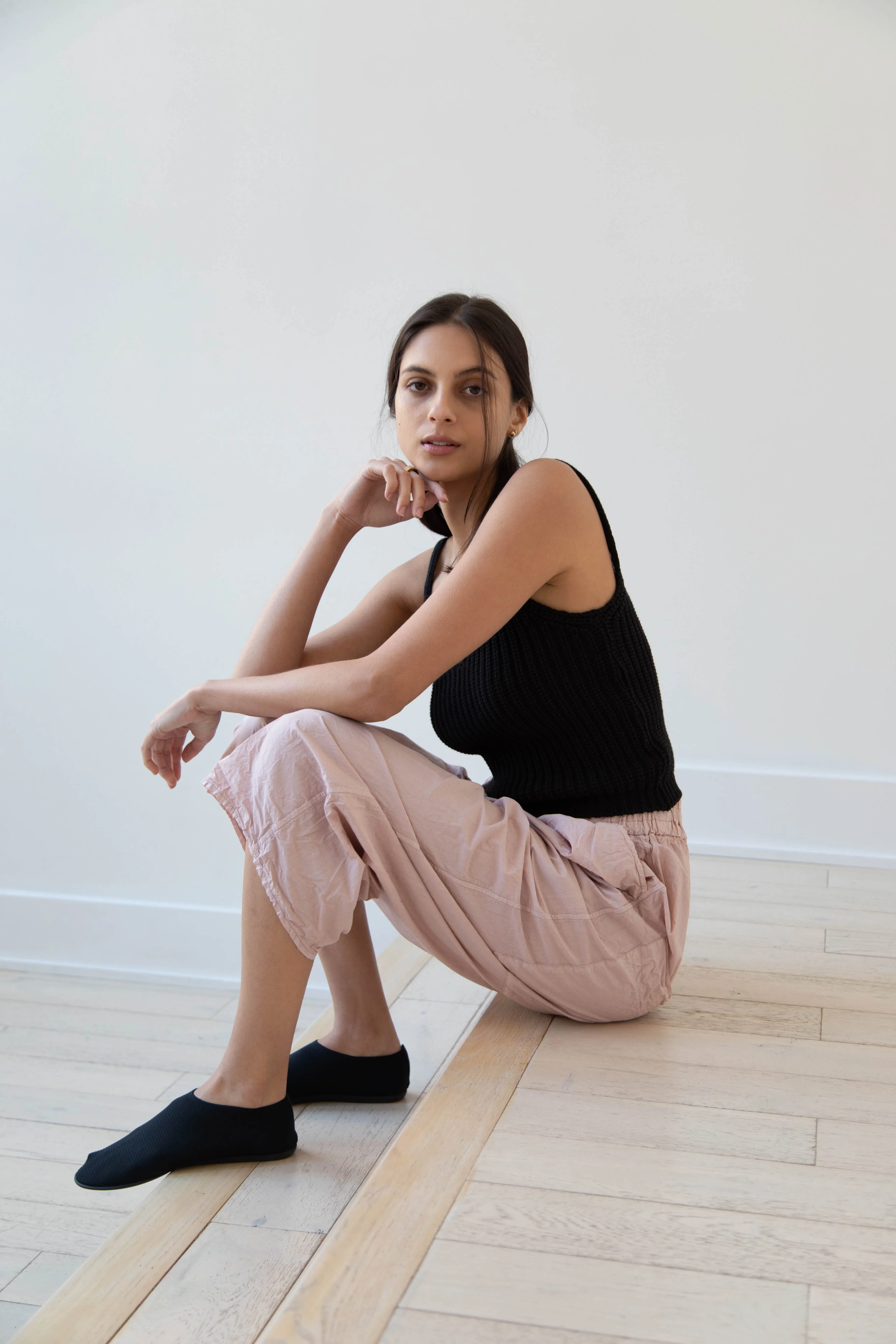 Album di Famiglia | TC Cotton W&S Trousers in Petal Pink