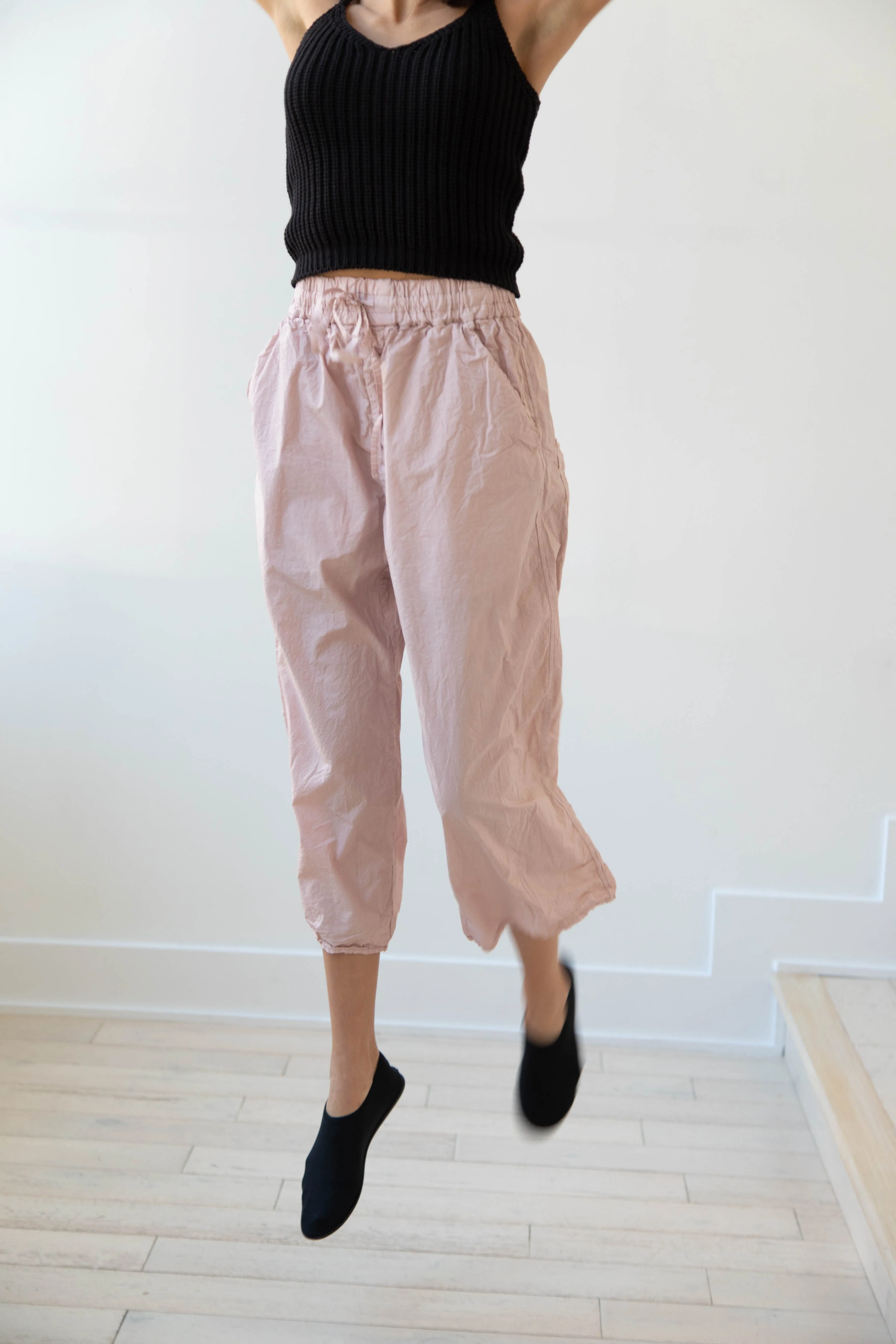 Album di Famiglia | TC Cotton W&S Trousers in Petal Pink