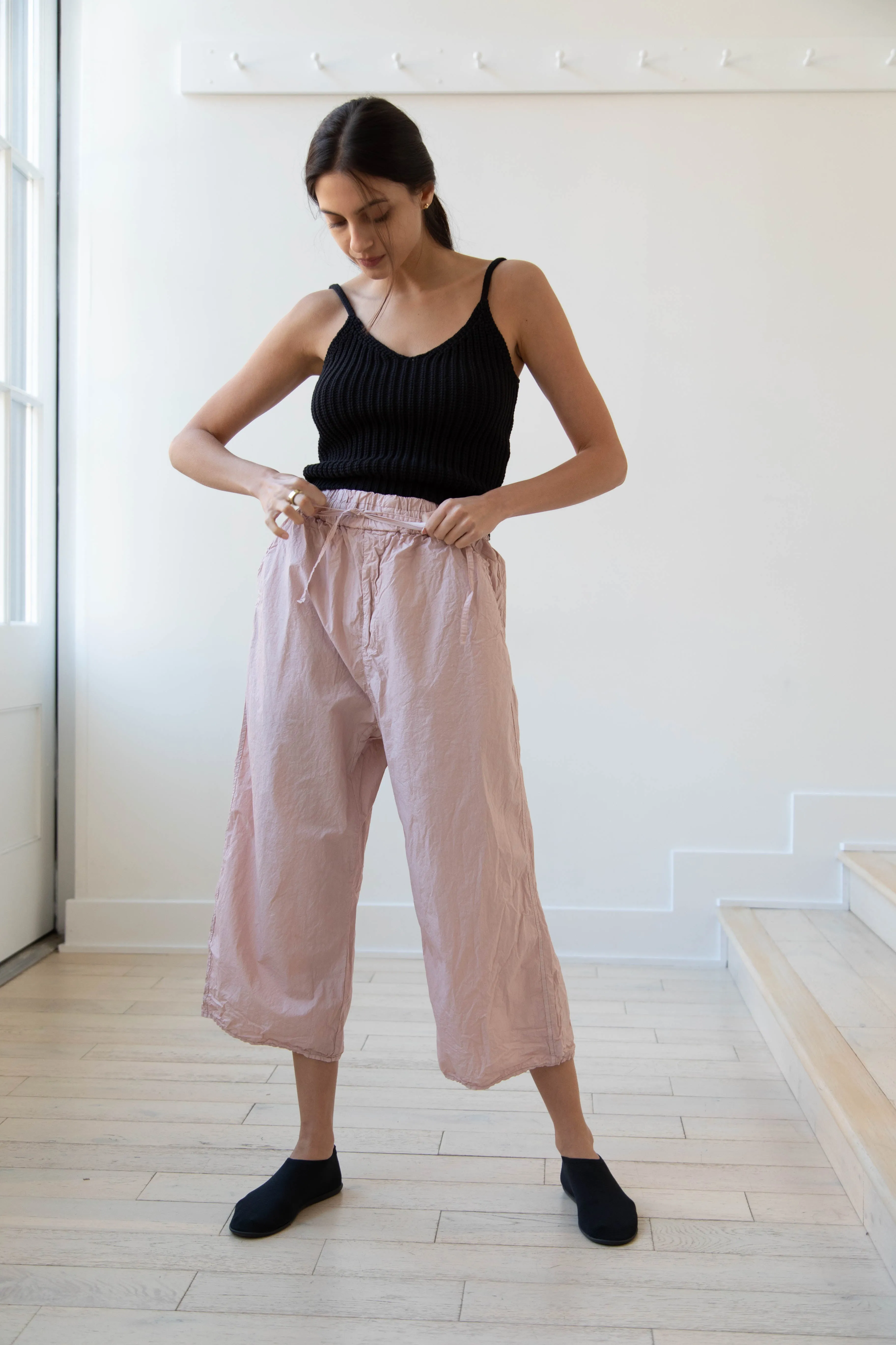 Album di Famiglia | TC Cotton W&S Trousers in Petal Pink