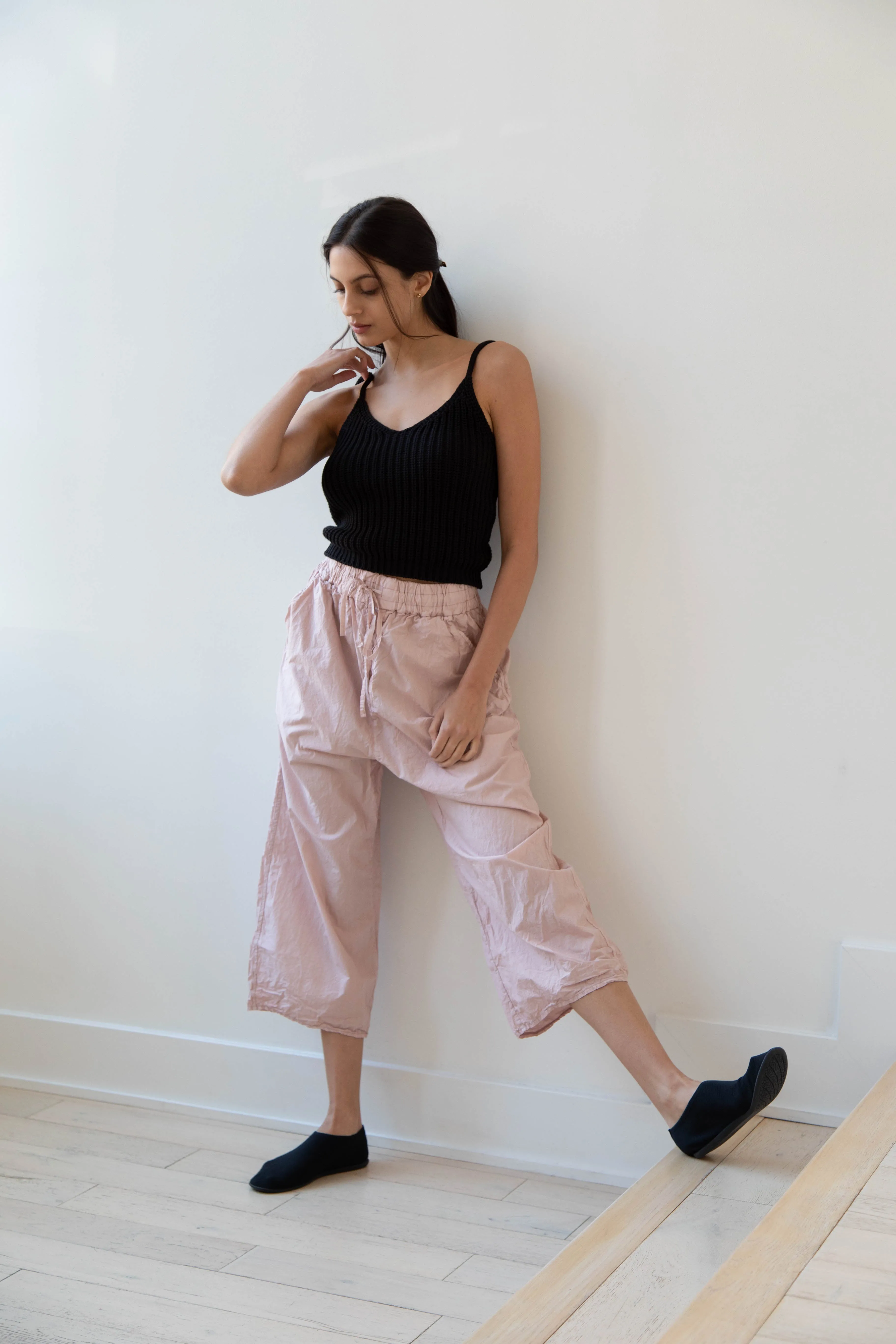 Album di Famiglia | TC Cotton W&S Trousers in Petal Pink