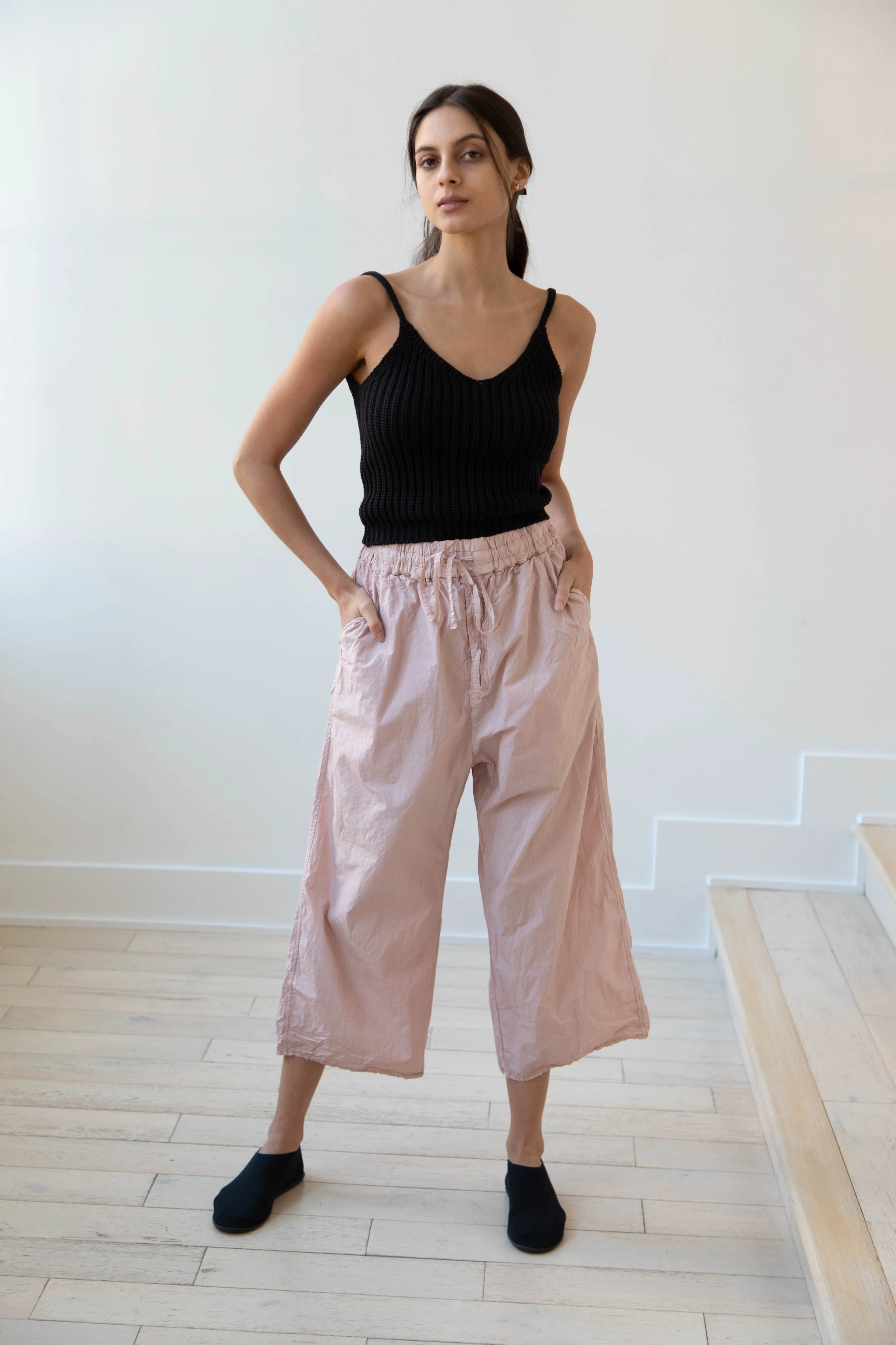 Album di Famiglia | TC Cotton W&S Trousers in Petal Pink