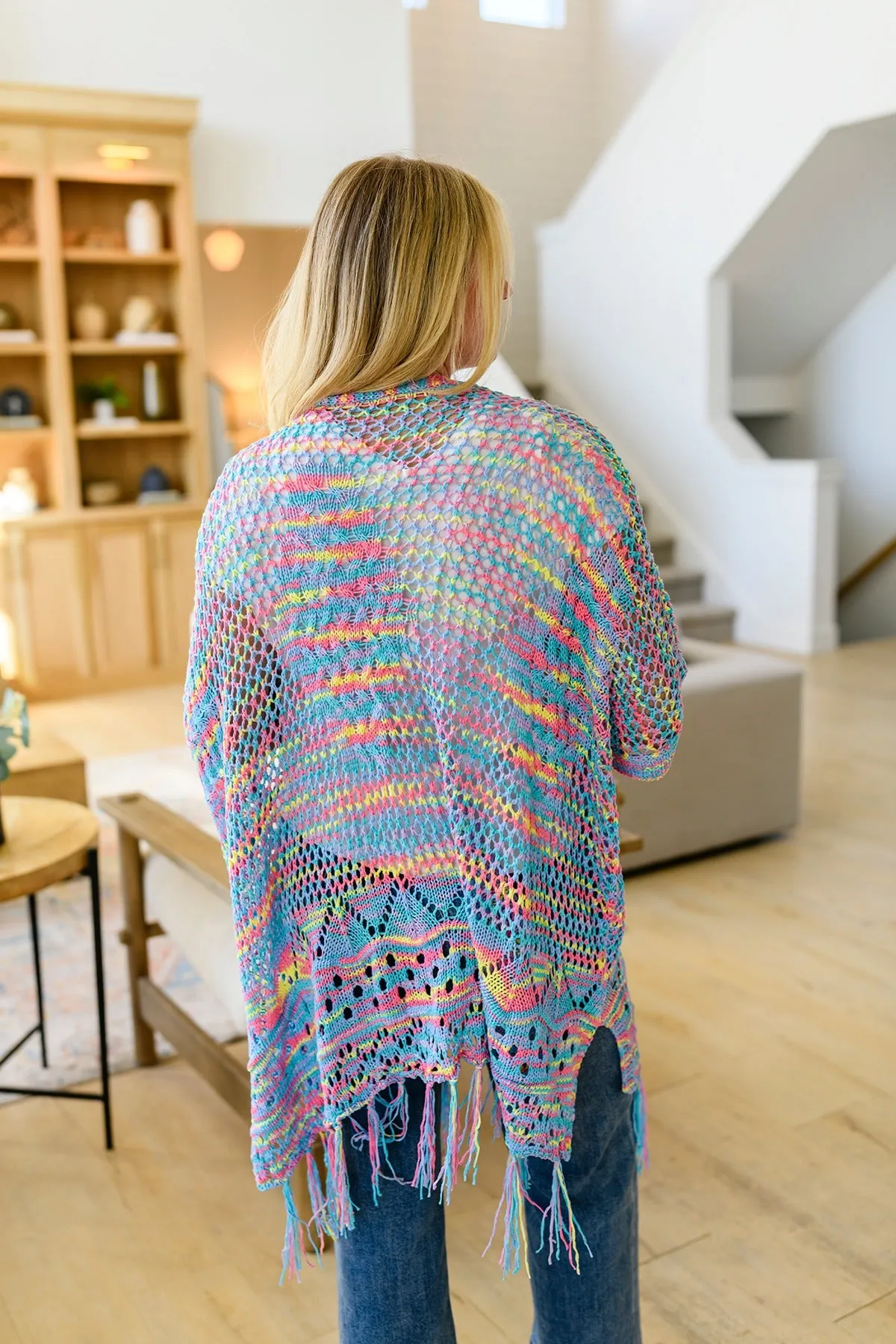 Amanda Crochet Cardigan in Six Colors - RTS