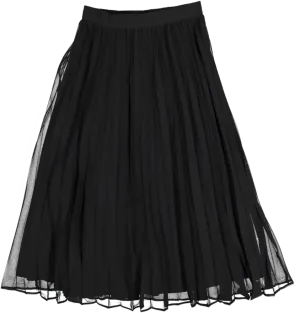 ARDEN SKIRT-Black