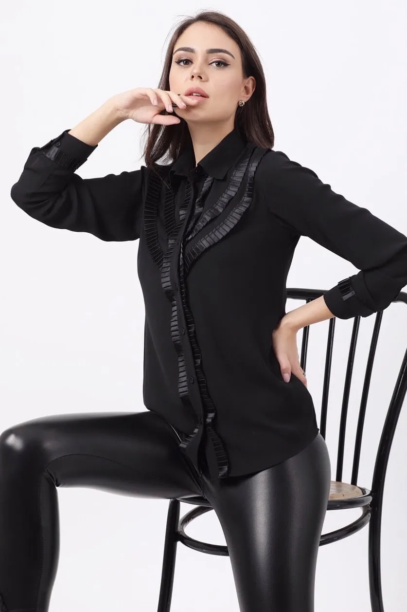 Ashico's Signature Pleated Shirt
