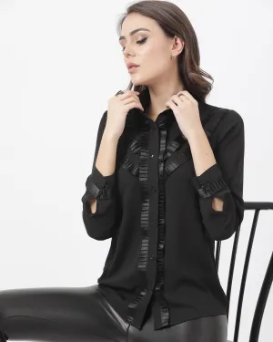 Ashico's Signature Pleated Shirt