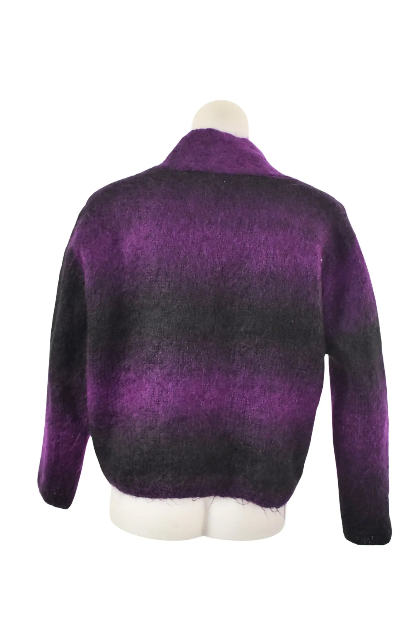 Beautiful handmade mohair knit cardigan