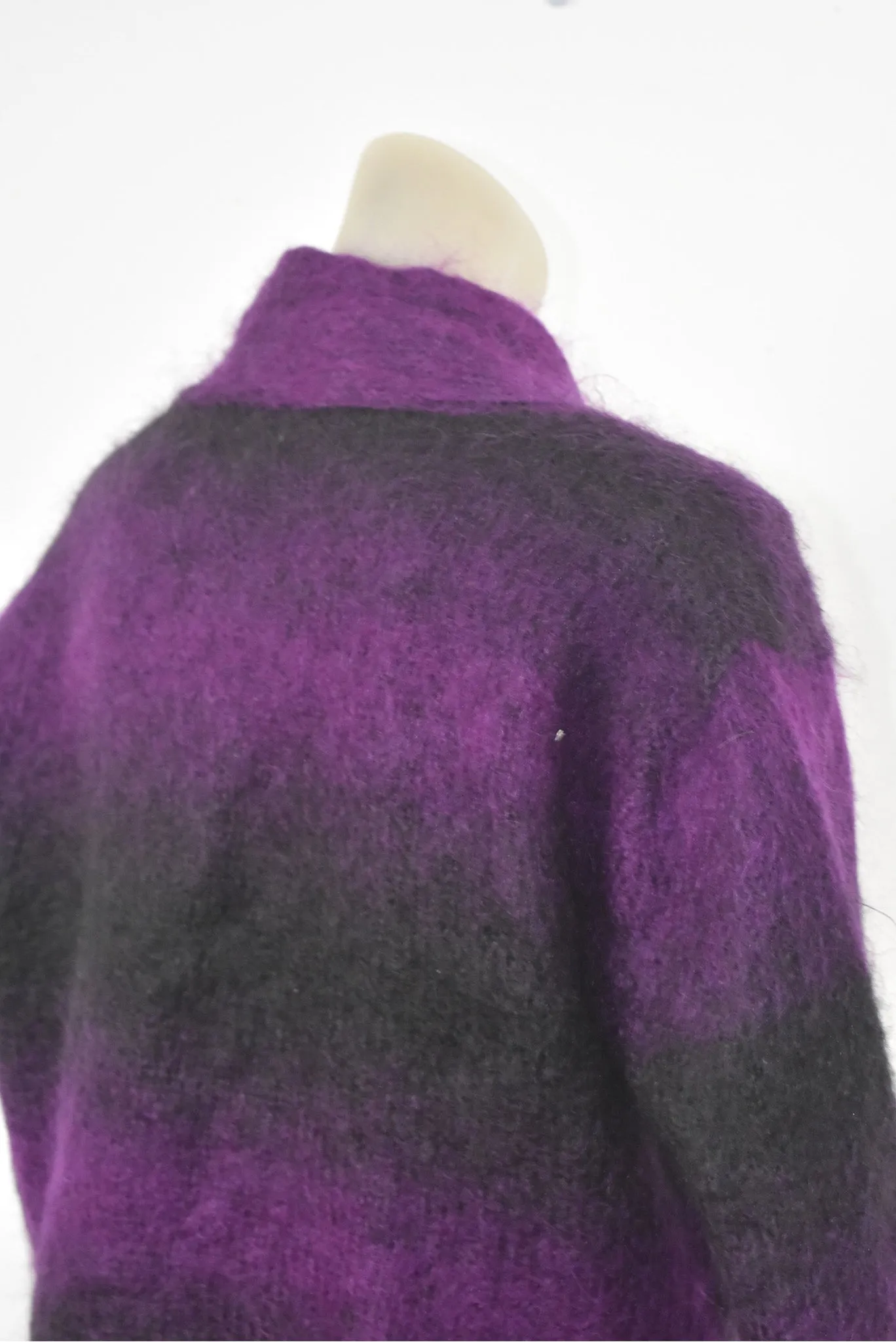 Beautiful handmade mohair knit cardigan