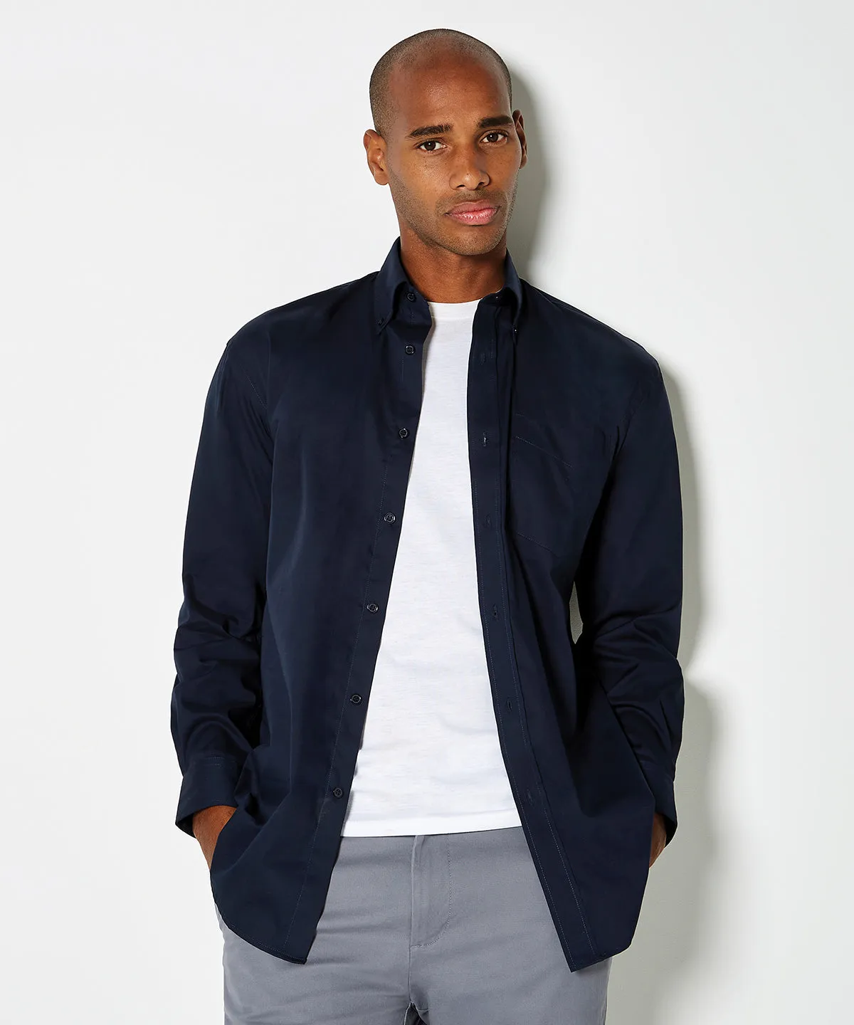 Black - Corporate Oxford shirt long-sleeved (classic fit)