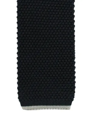Brunello Cucinelli Square End Tie Dark Navy