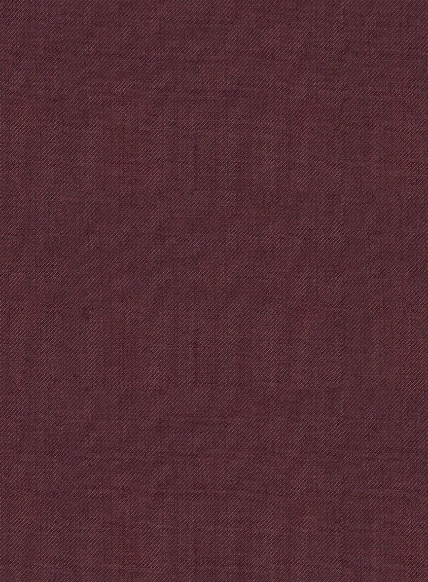 Burgundy Wool Jacket