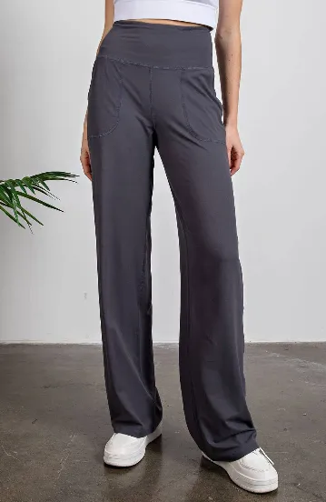 Butter Soft Wide Leg Pocketed Yoga Pants