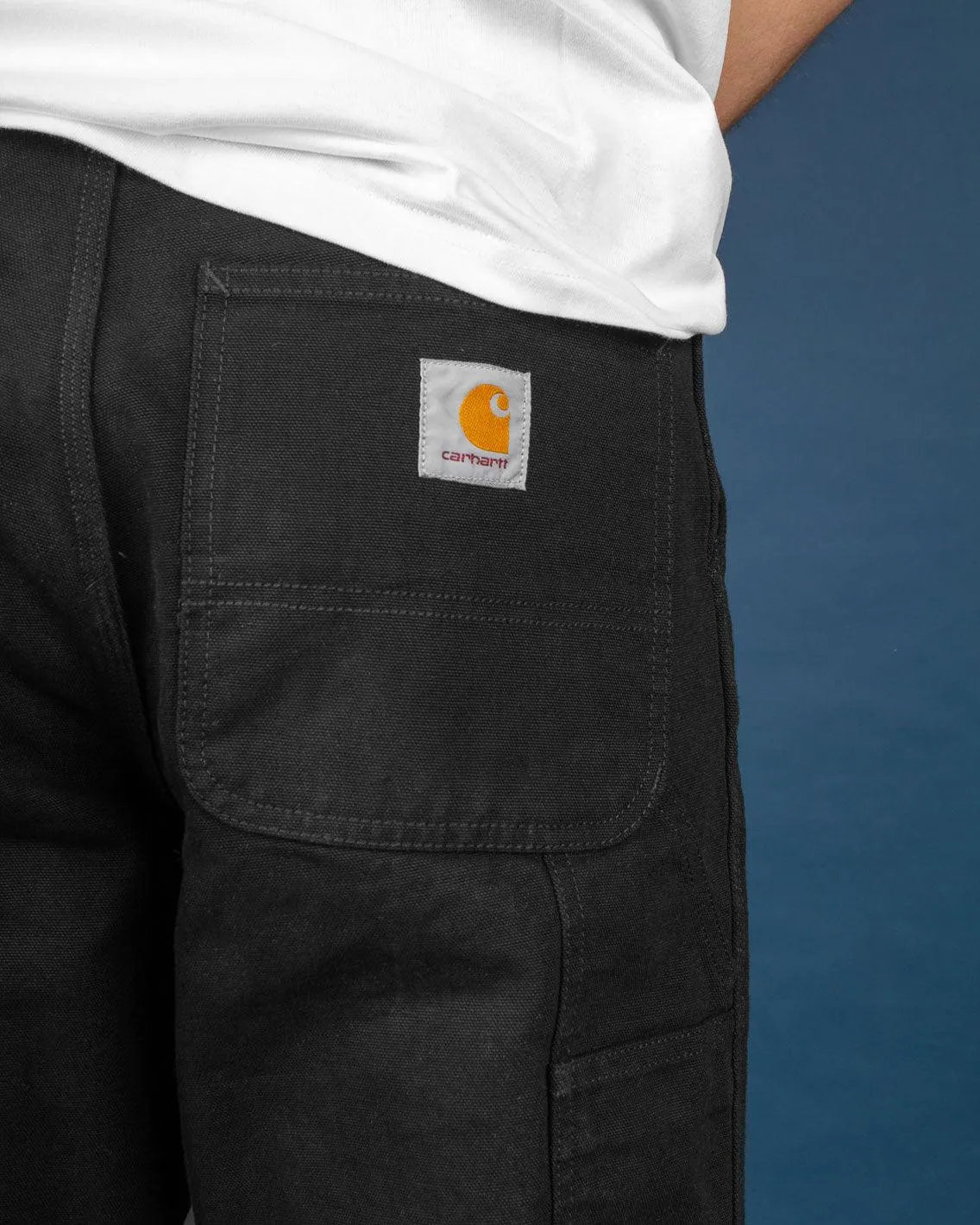 Carhartt WIP - Single Knee Pant - Black Rinsed
