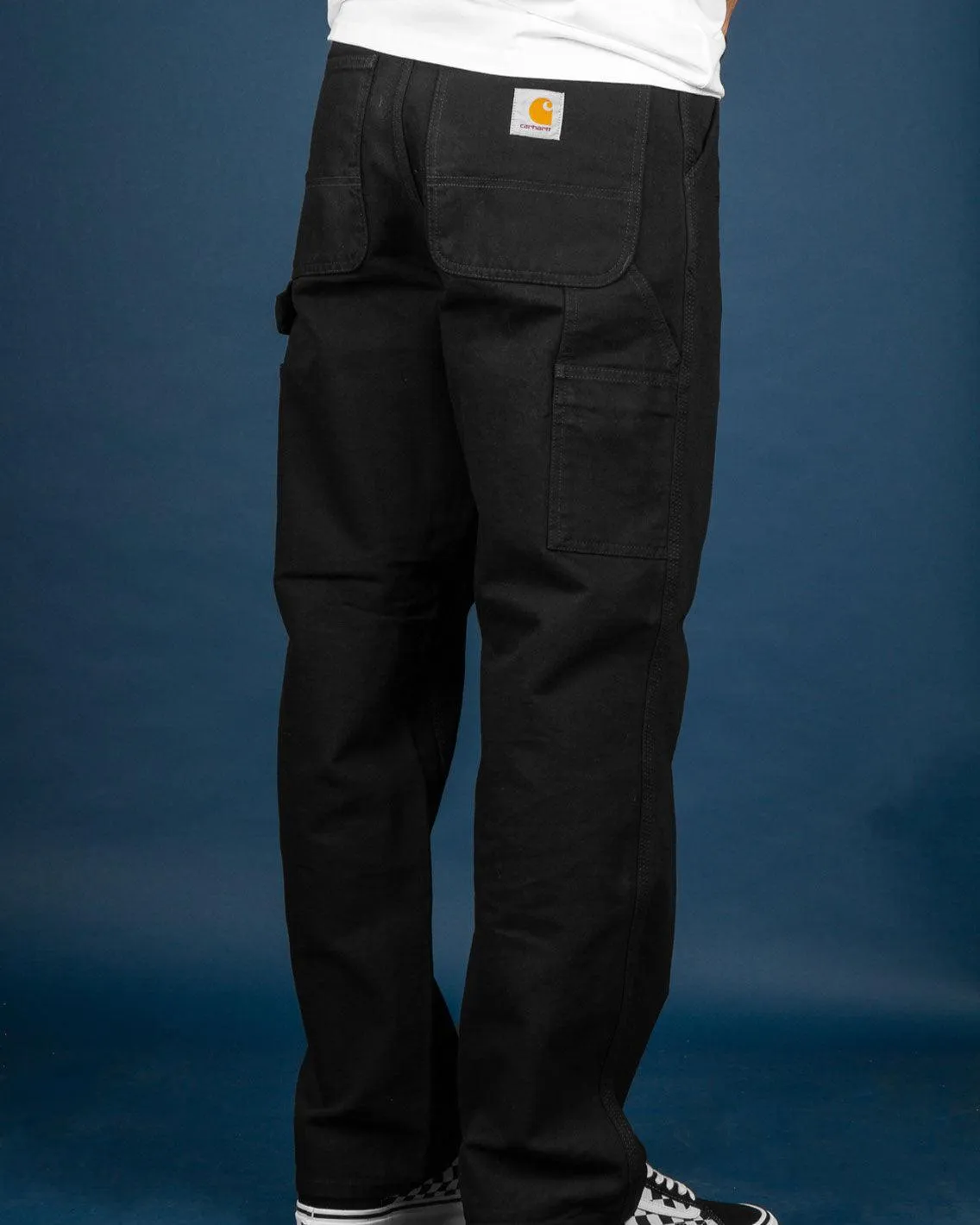 Carhartt WIP - Single Knee Pant - Black Rinsed