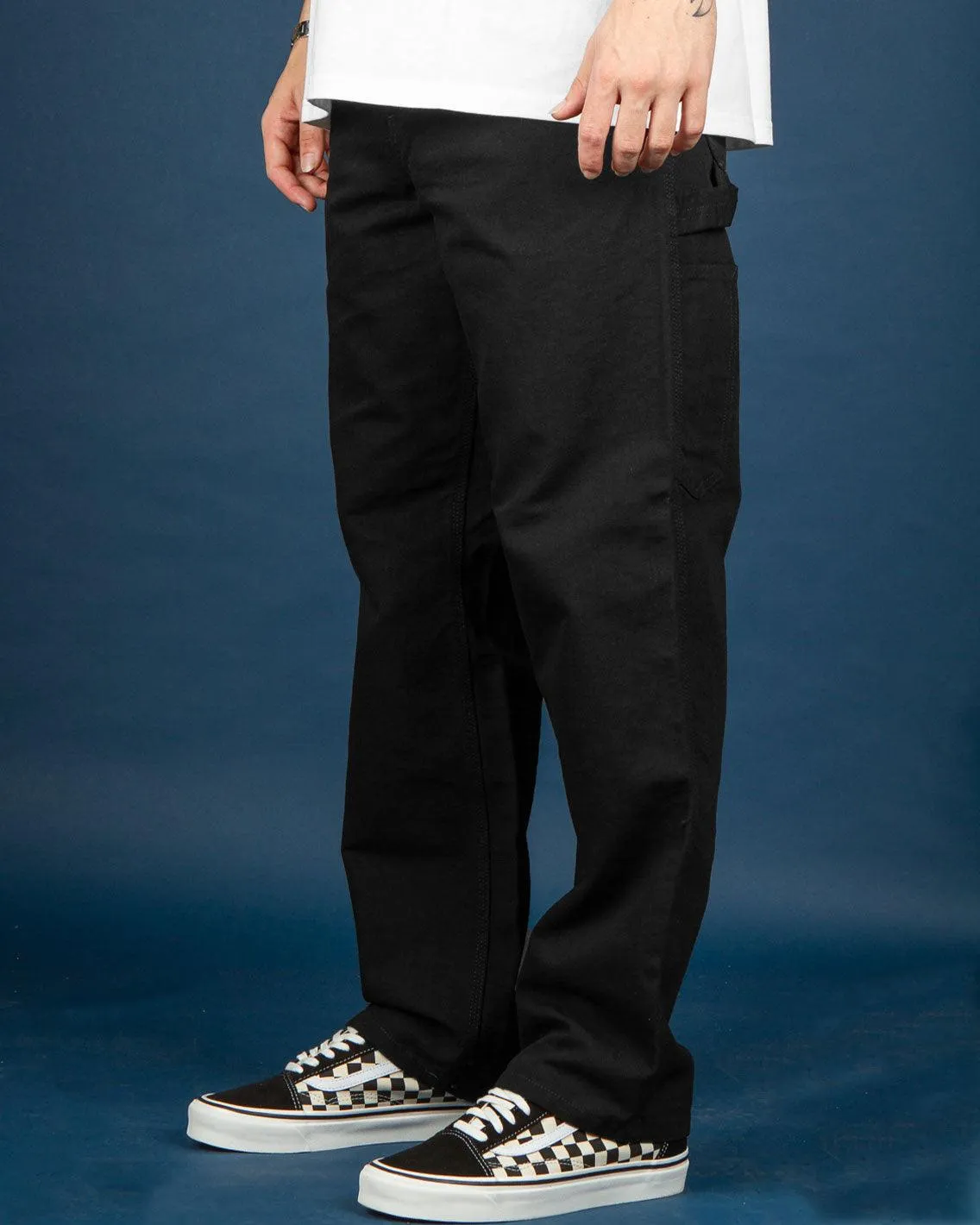Carhartt WIP - Single Knee Pant - Black Rinsed