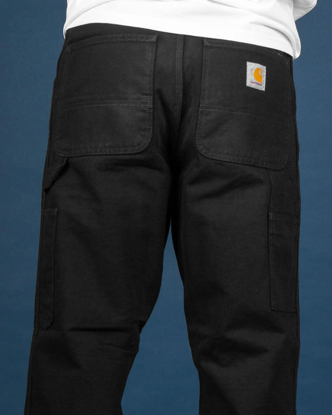 Carhartt WIP - Single Knee Pant - Black Rinsed