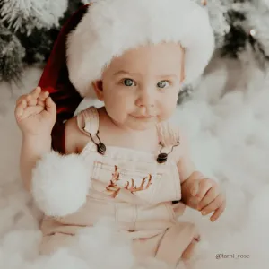 Christmas Reindeer Overalls