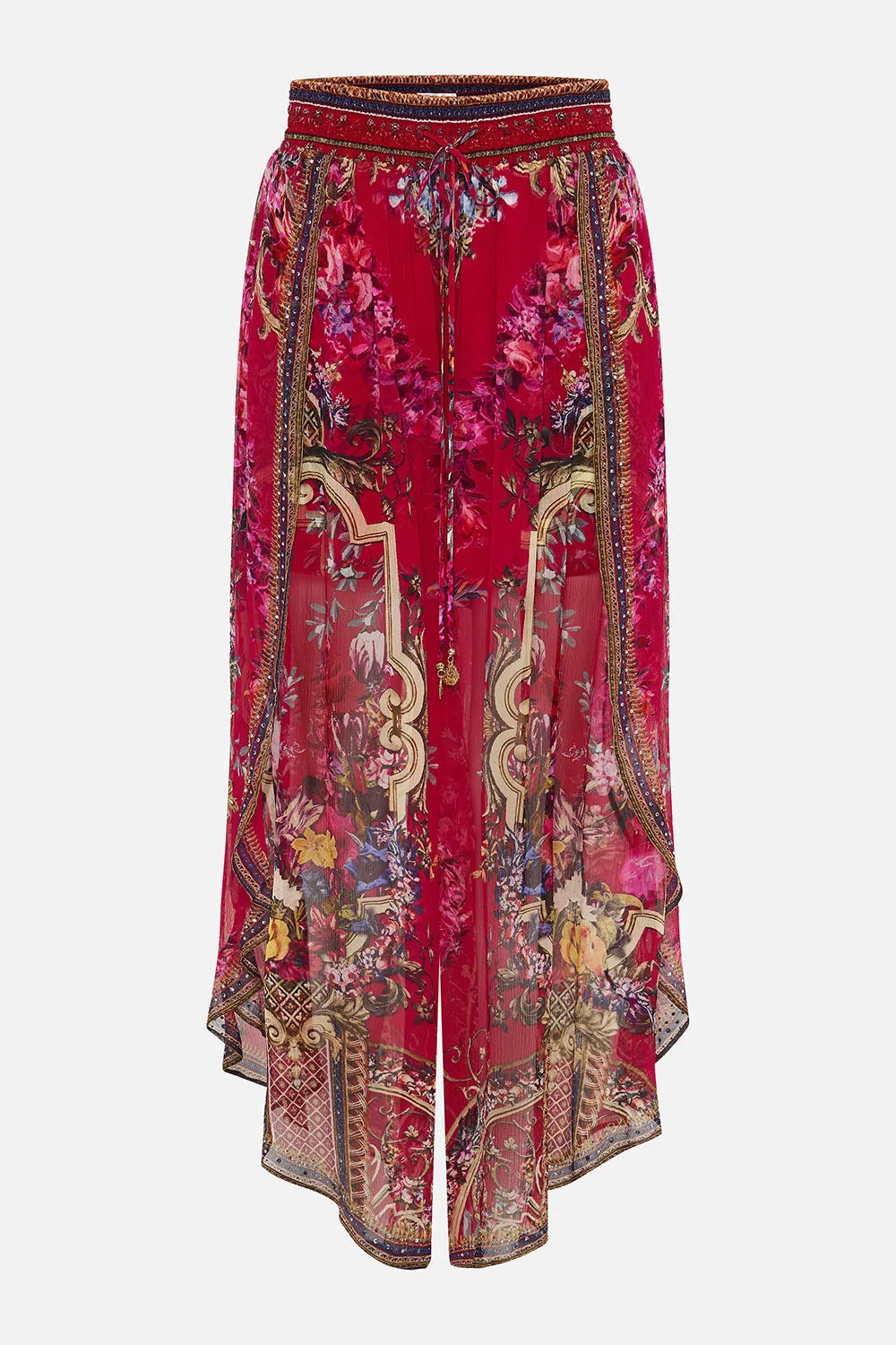 CURVED HEM PANT BOHEME BLOOMS