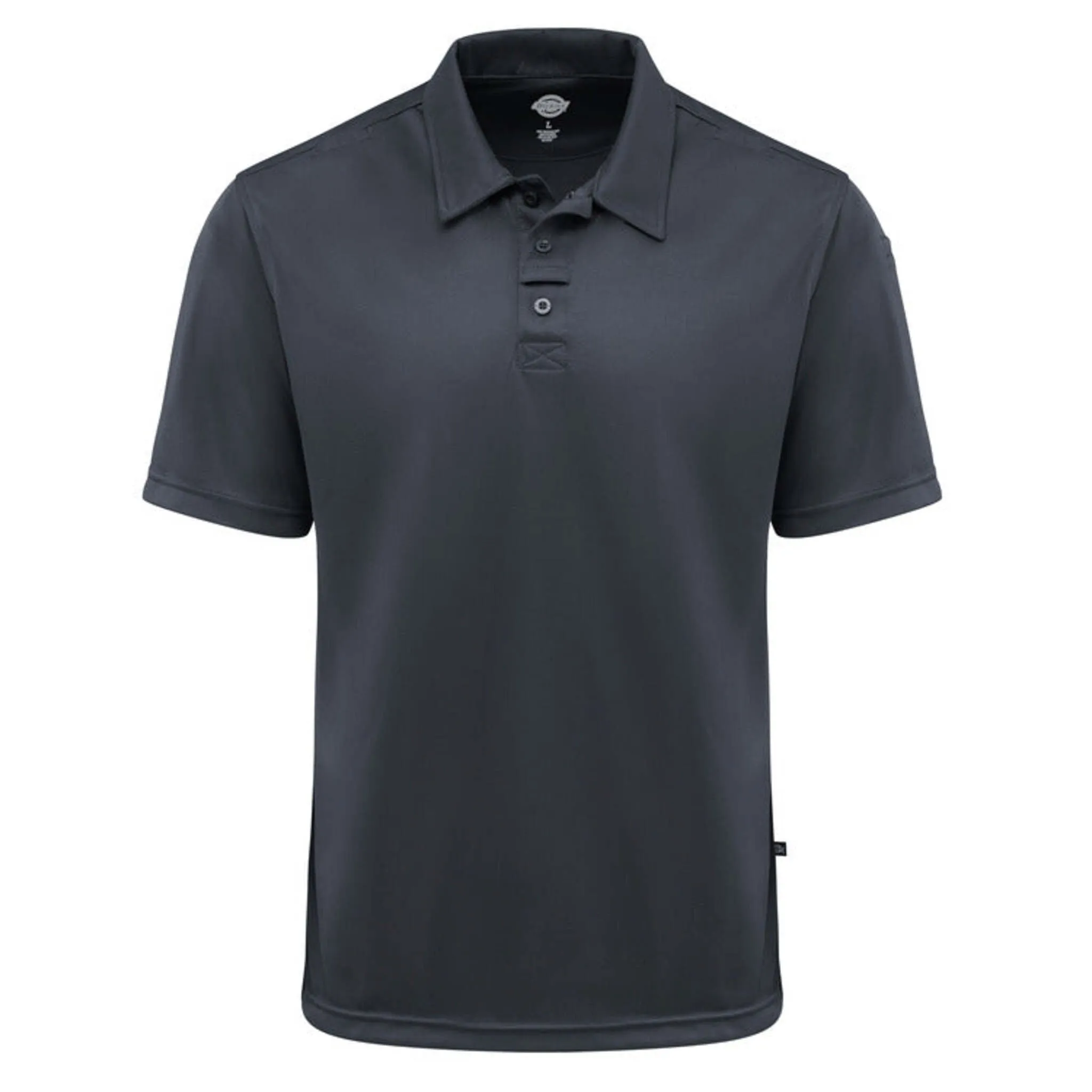 Dickies Men's High Performance Tactical Polo - Moisture-Wicking, Breathable Piqué Knit, Mic Clips, Pencil Pocket, Side Vents, Drop Tail Hem | Sizes S-5XL