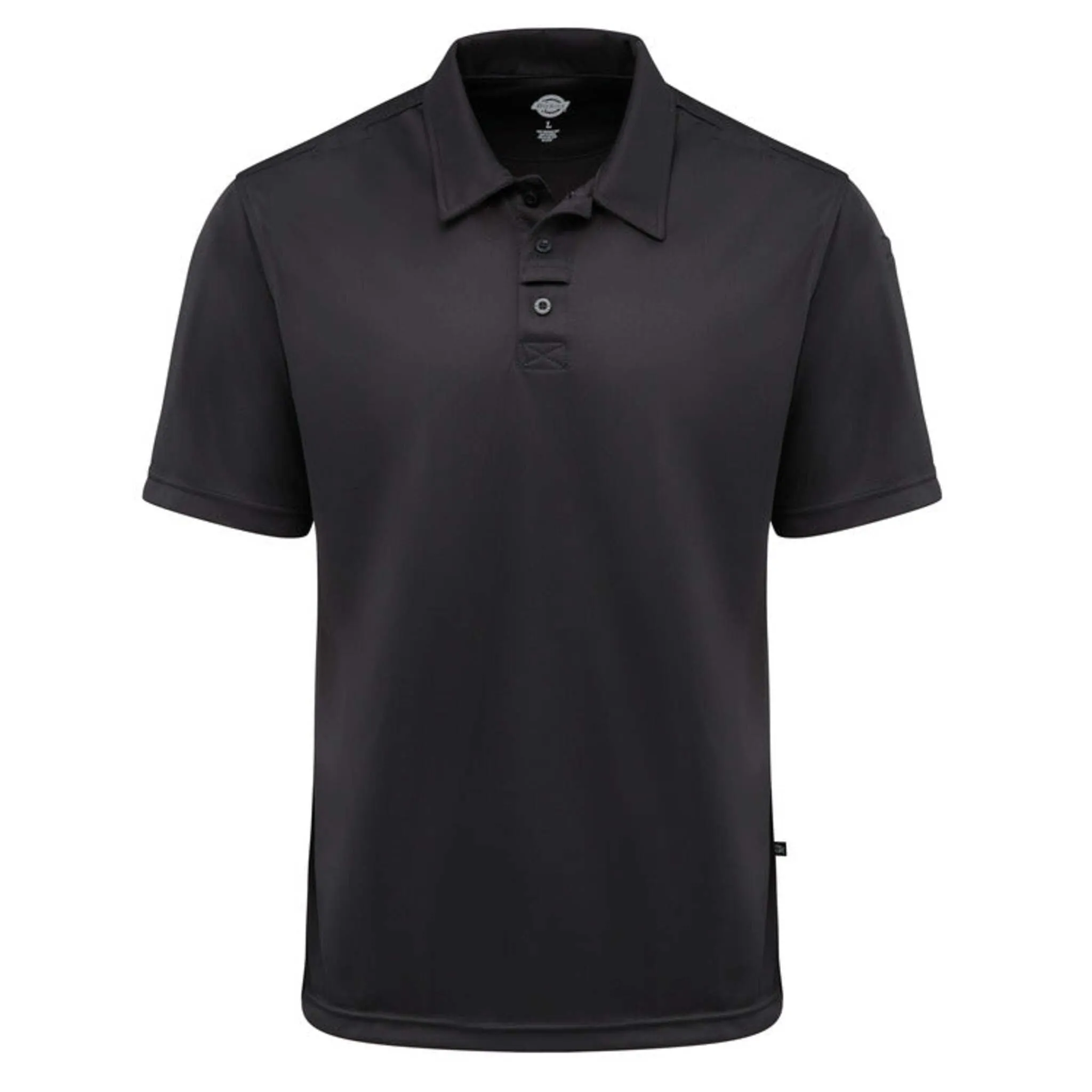 Dickies Men's High Performance Tactical Polo - Moisture-Wicking, Breathable Piqué Knit, Mic Clips, Pencil Pocket, Side Vents, Drop Tail Hem | Sizes S-5XL