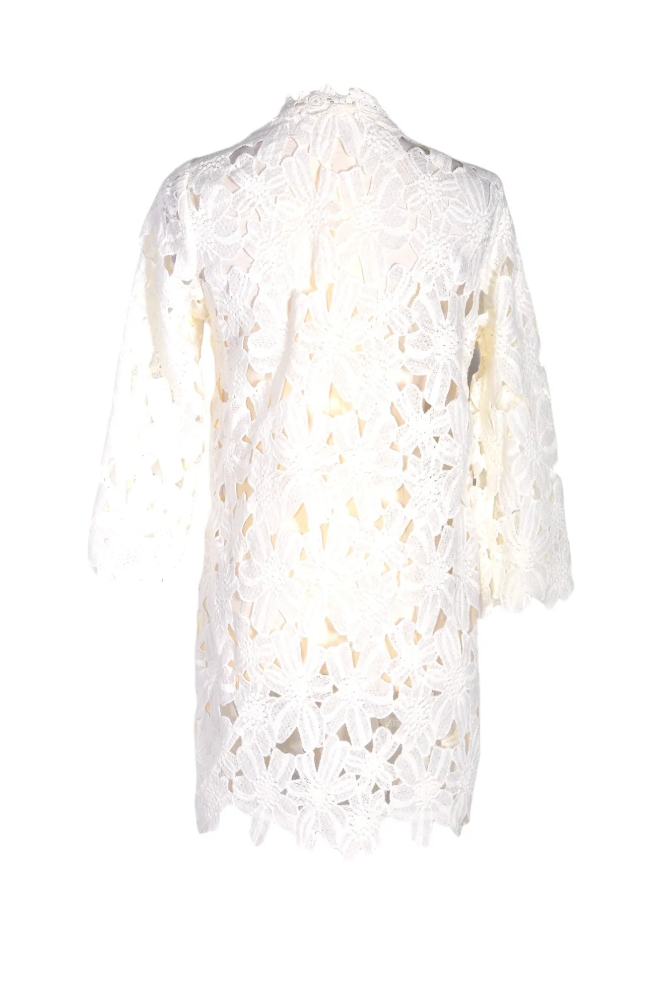 DOUBLE ZERO Women Cardigans Regular fit in White - M