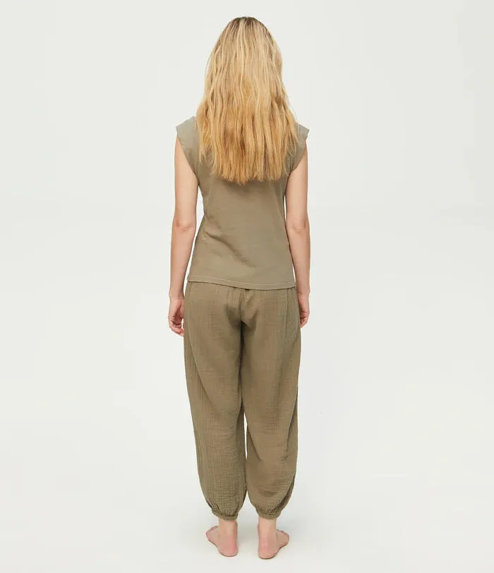 Elsa Gauze Jogger