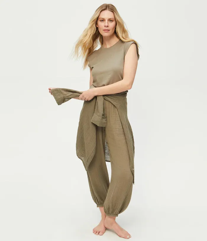 Elsa Gauze Jogger