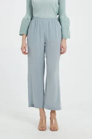Faye Washable Silk Wide Leg Pants