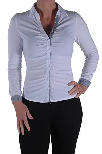 Gia Work Ruched Blouse