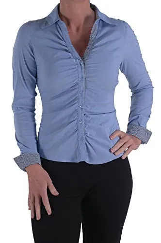 Gia Work Ruched Blouse