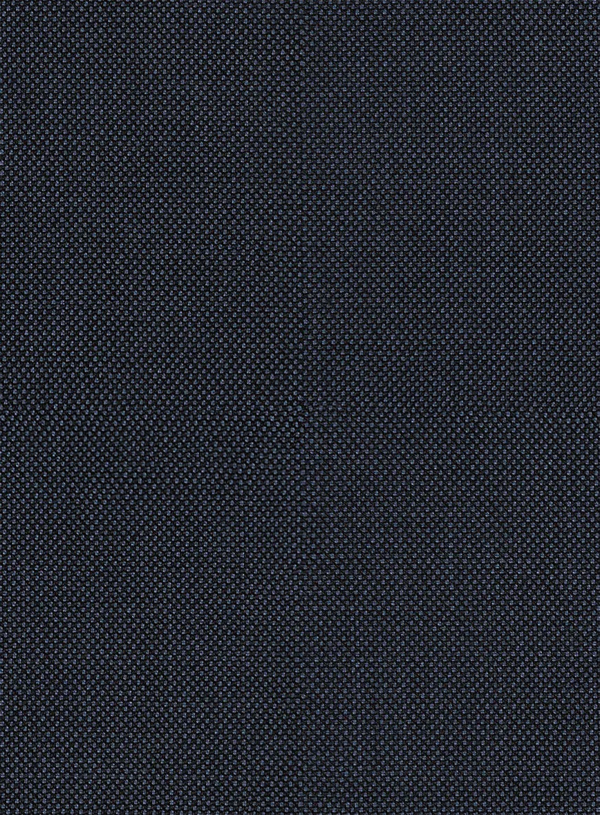 Hardy Minnis Blue Birdseye Wool Jacket