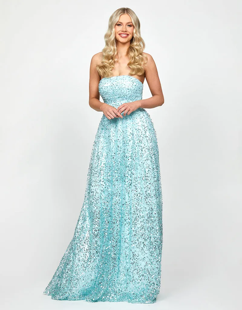 KELLY STRAPLESS BALL GOWN B73D22L