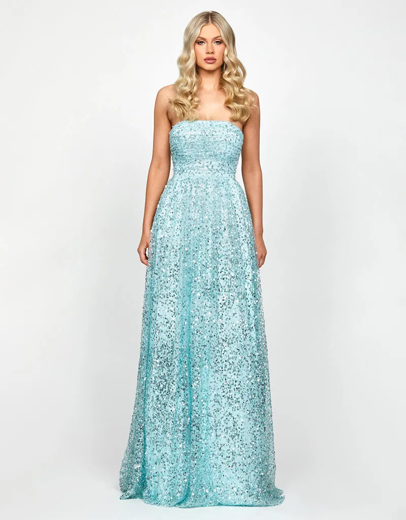 KELLY STRAPLESS BALL GOWN B73D22L