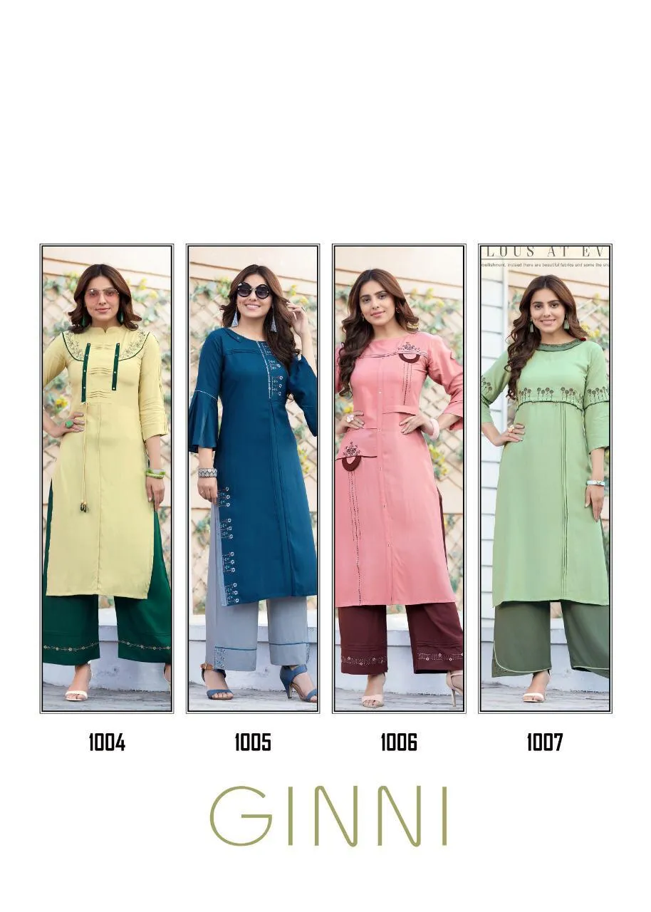 Ladies Flavour Ginni Cotton Designer Casual Wear Salwar Kameez