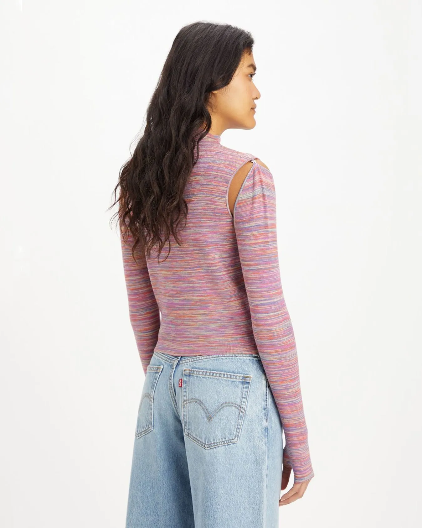 Levi's® Womens Jupiter Sweater - Spacey Space Dye
