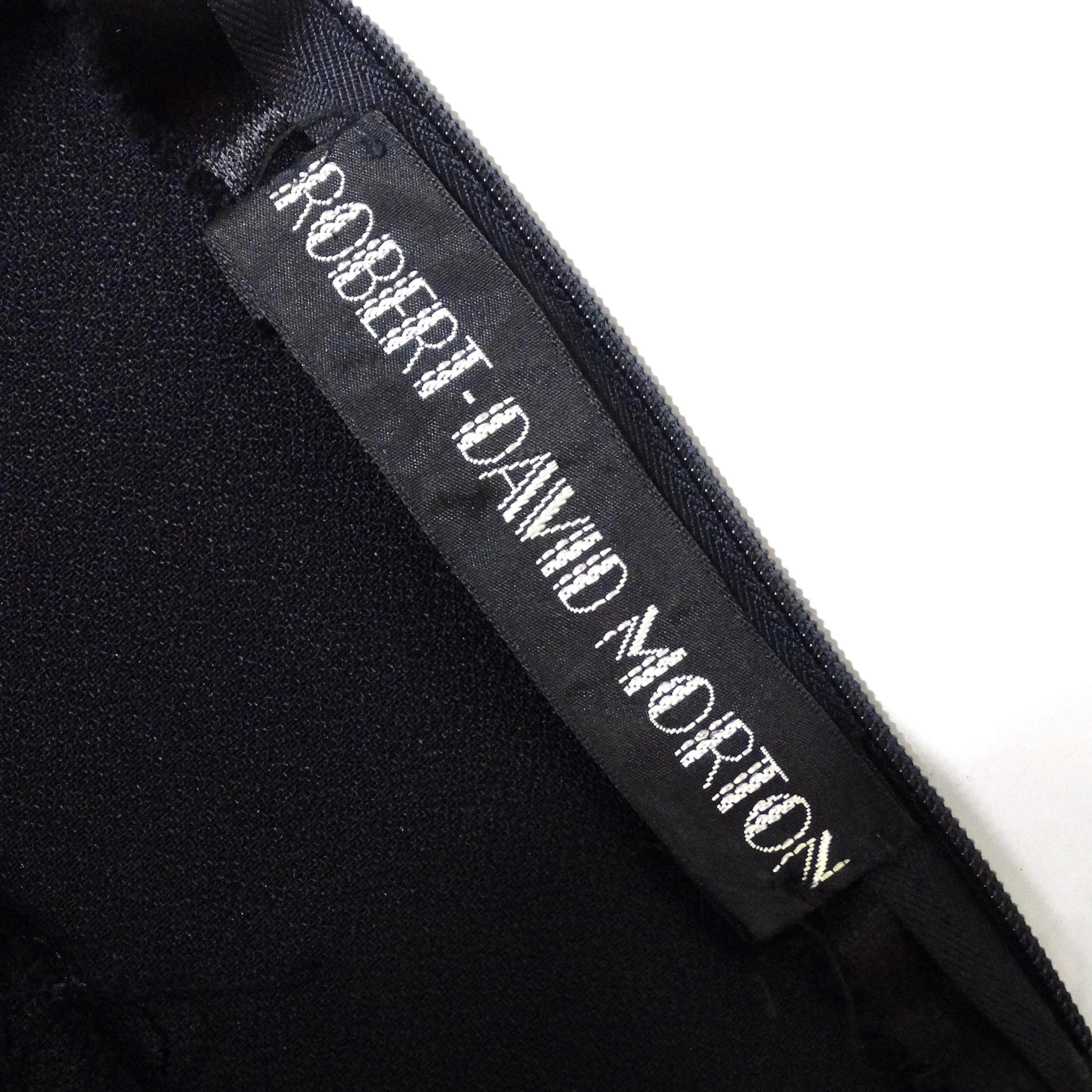 Lillie Rubin 1960s Black Carwash Maxi Dress