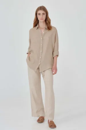 Long Sleeved Linen Shirt
