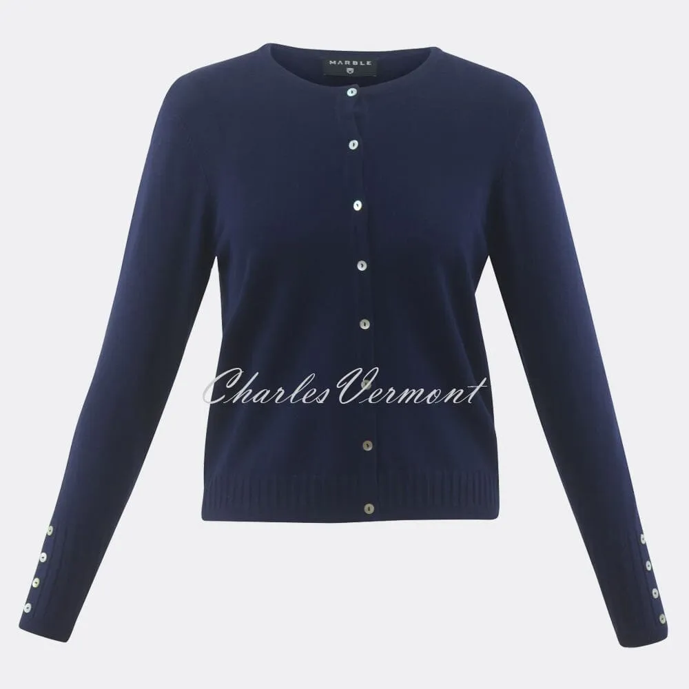 Marble Cardigan – Style 5593-103 (Navy)
