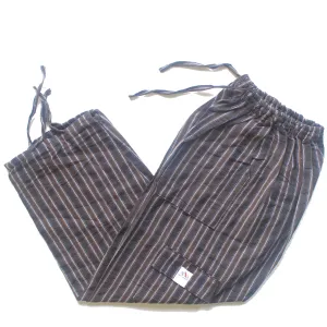 (Medium) Brown and Black with White Stripes 0179