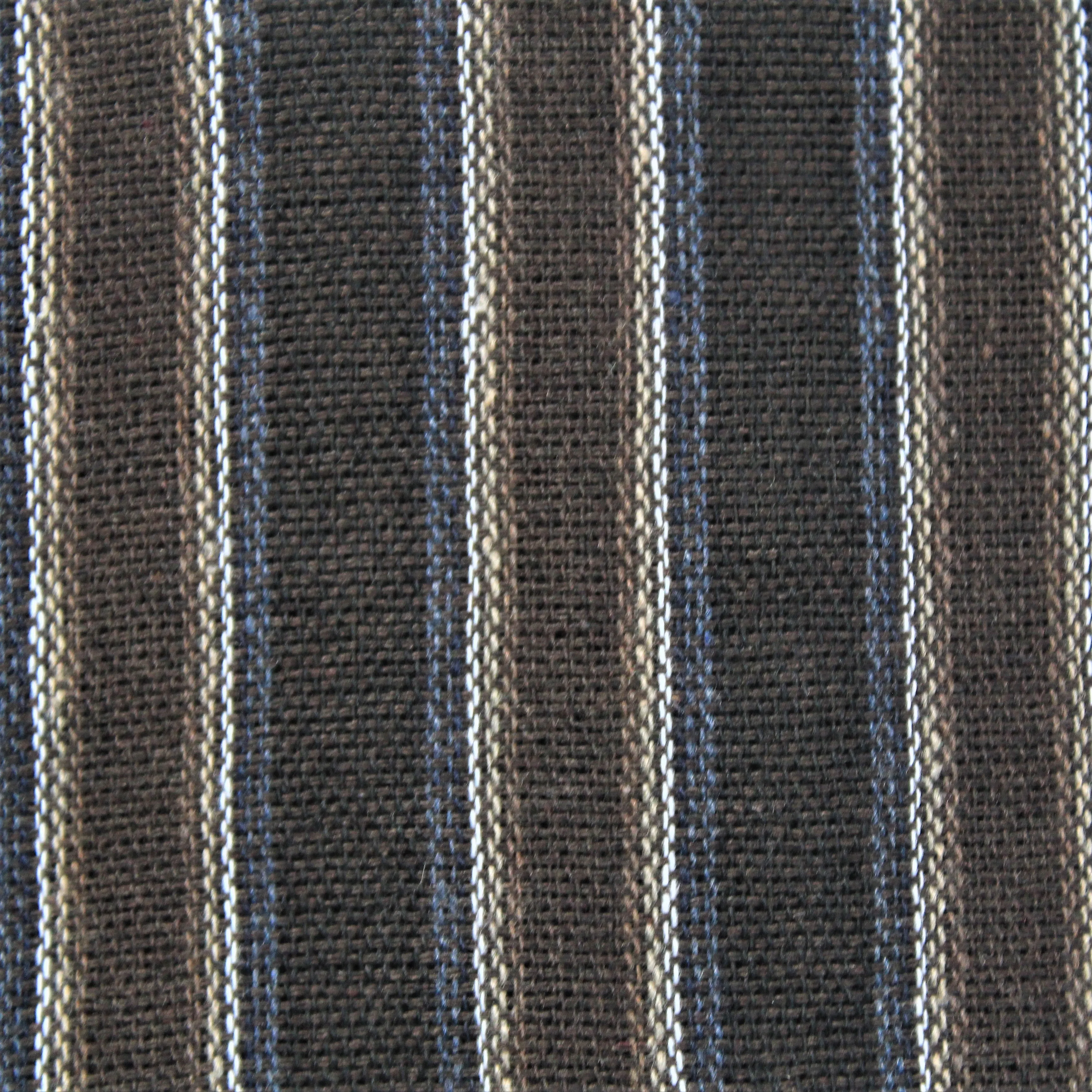 (Medium) Brown and Black with White Stripes 0179