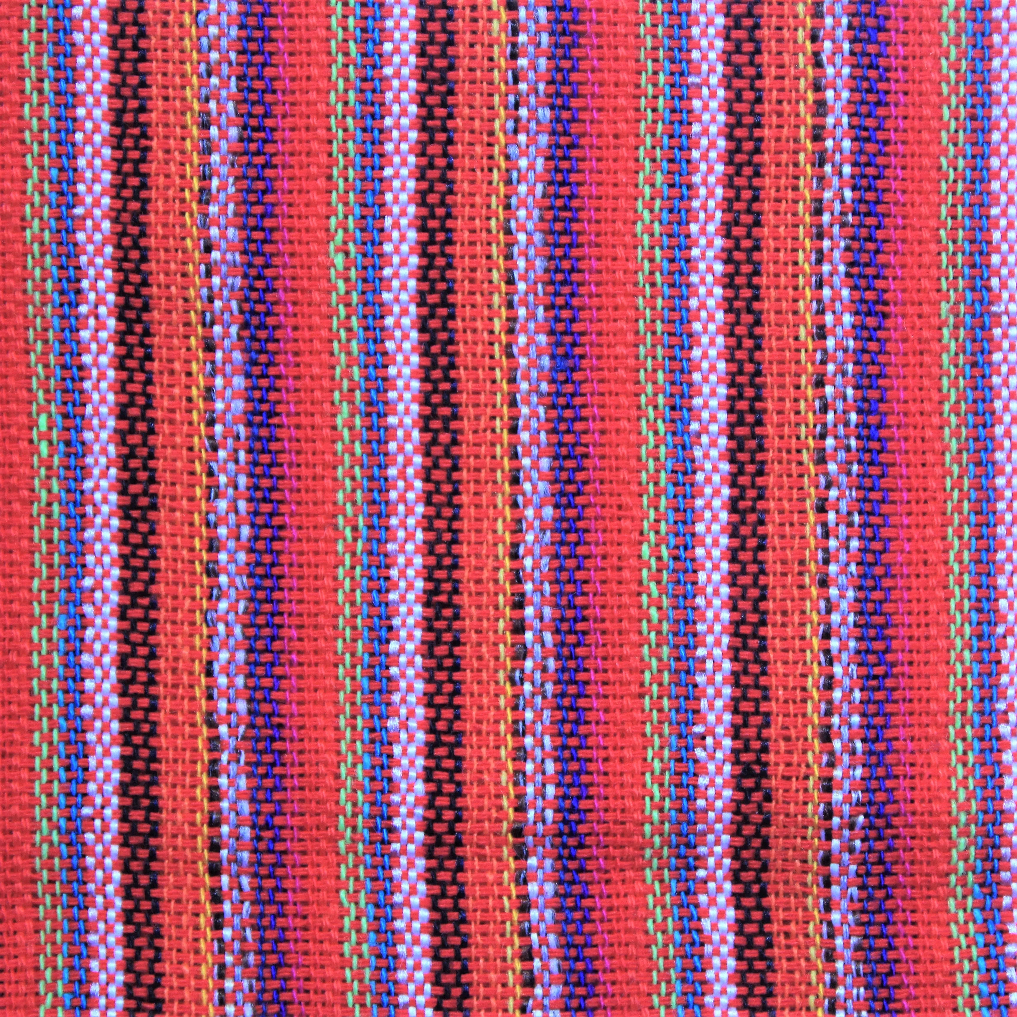 (Medium) Orange with White and Pink Stripes 0182