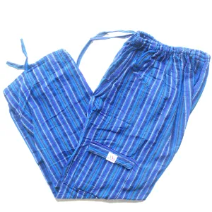 (Medium) Purple with Blue and Black Stripes 0184