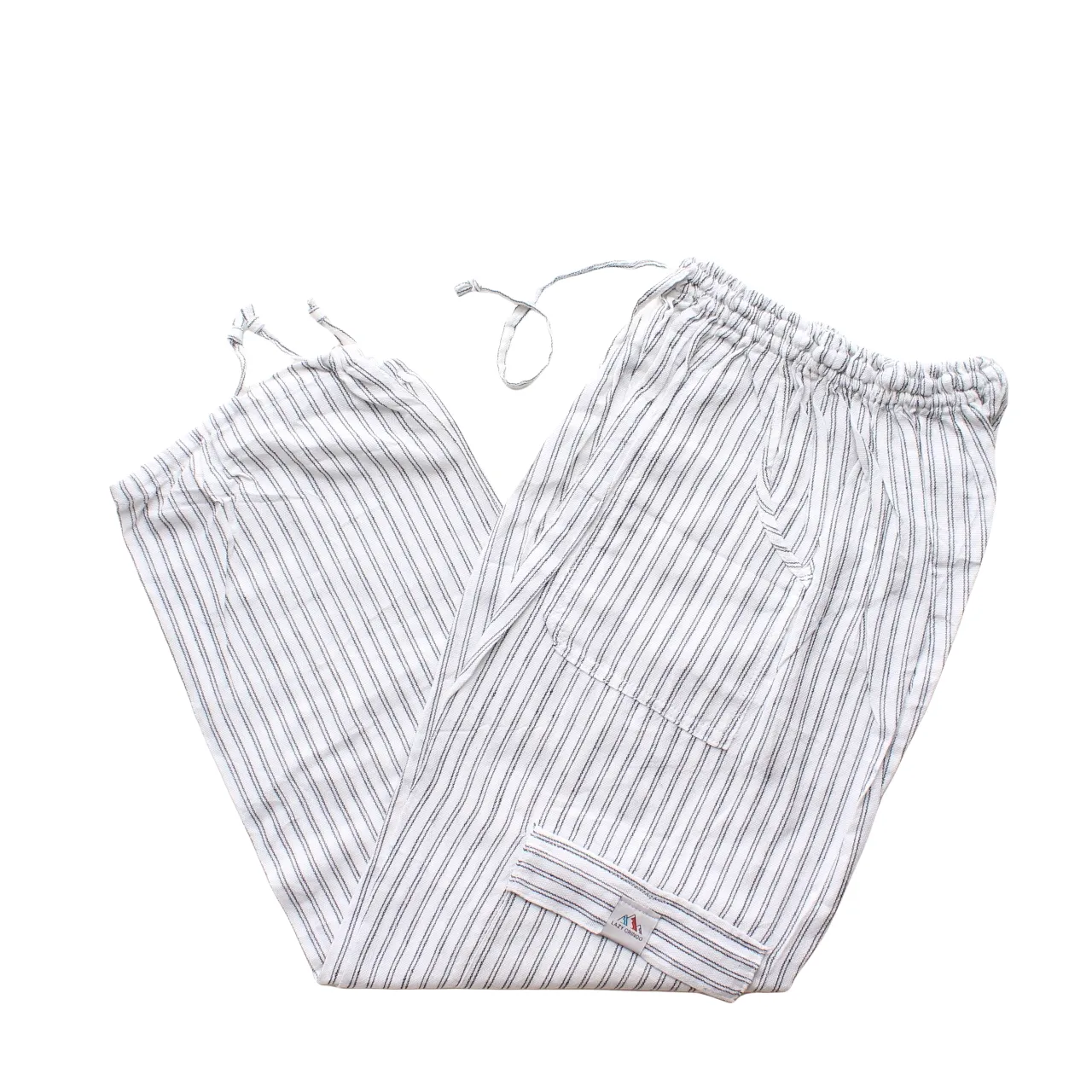 (Medium) White and Black stripes 0250