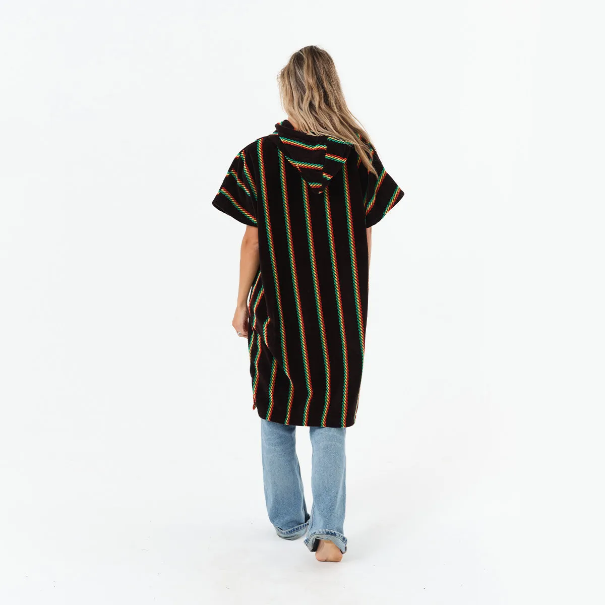 Natural Mystic Extra-Warm Poncho | Bob Marley x Slowtide