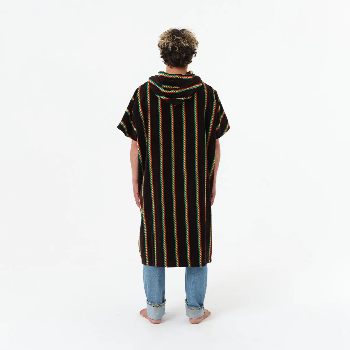 Natural Mystic Extra-Warm Poncho | Bob Marley x Slowtide