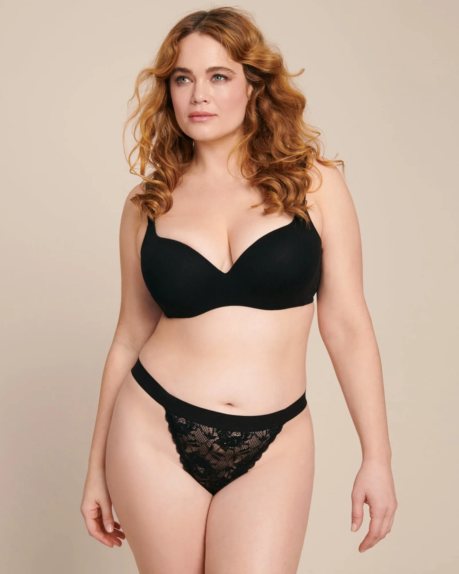 Never Say Never Demie Demi Cup Bra | Black